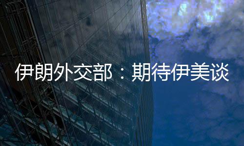 部并不迅速现实谈判期待伊朗伊美达成结果外交