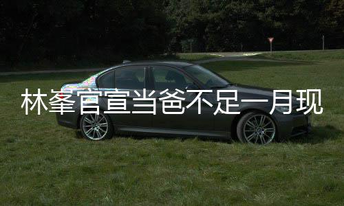 不足林峯脸胡 满苍老渣显现身一月当爸酒吧官宣