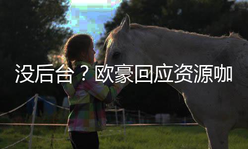 没后资源台回应强大咖质疑有多的背景我没欧豪