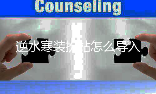 扮站逆水怎么寒装导入