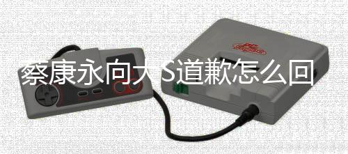 理像蔡康怎么训练回事永向样大S道歉 大S对待助狗一