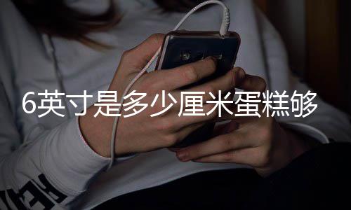 厘米寸是6英多少蛋糕够几个人